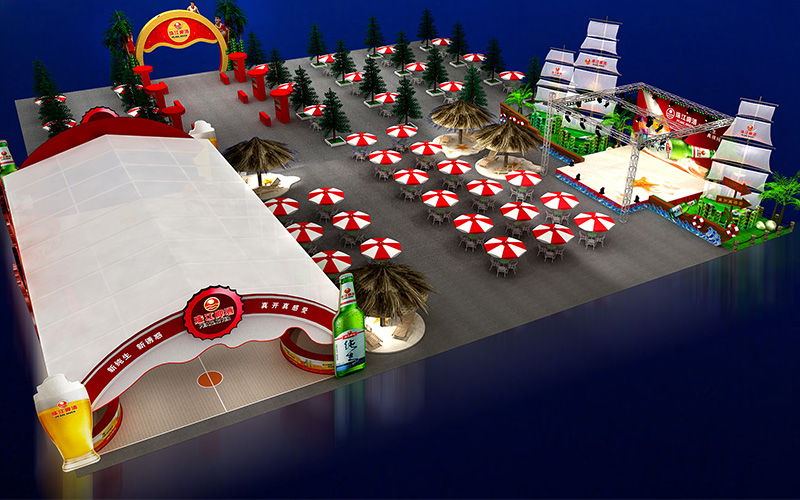 珠江啤酒節活動(dòng)策劃搭建